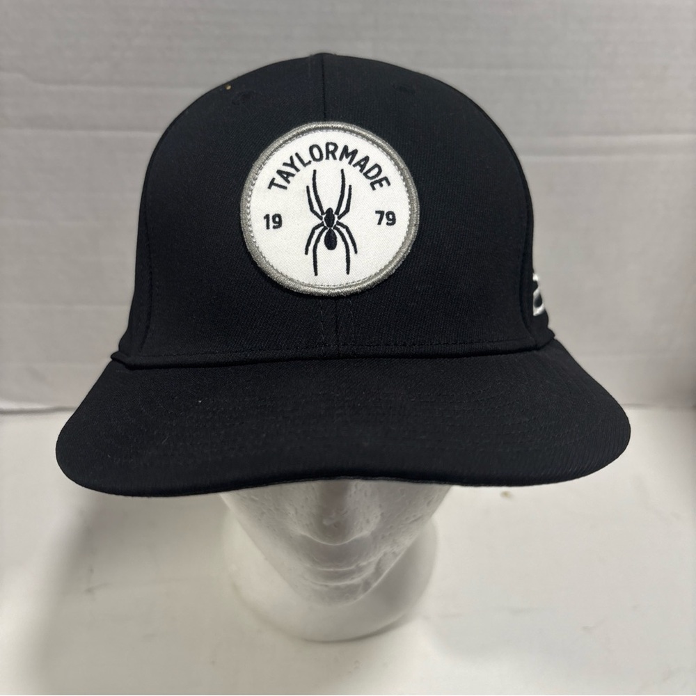 TaylorMade Spider 1979 Snapback Golf Hat Patch Black One Size Fits All OSFA